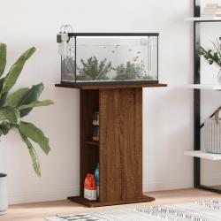 Support pour aquarium chêne marron 60,5x36x72,5 cm alsavelo
