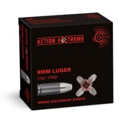 Munitions GECO cal.9mm luger action extrême 108gr 7g par 20