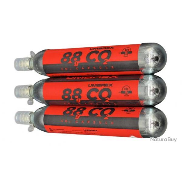 3X Capsule CO2 88 grammes