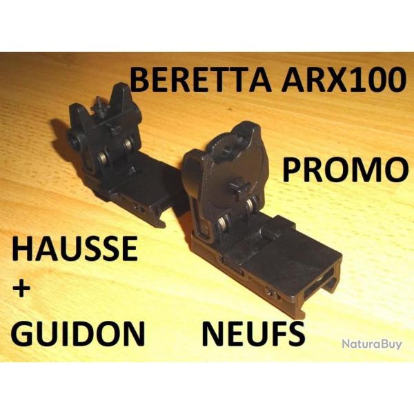 hausse + guidon rabattables NEUFS de BERETTA ARX 100 BERETTA ARX100 - VENDU PAR JEPERCUTE (b14774)