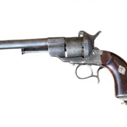 Superbe revolver E. Lefaucheux , cal 12 mm à broches.