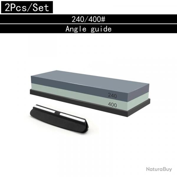 Pierre a Eau pour Aiguiser les Couteaux Double Face, Modele: 240/400