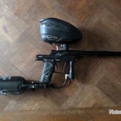 1 x Lot paintball : Eclipse Etek 3 LT + Loader Dye +  Bouteille