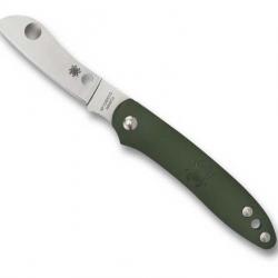 COUTEAU SPYDERCO ROADIE VERT OLIVE