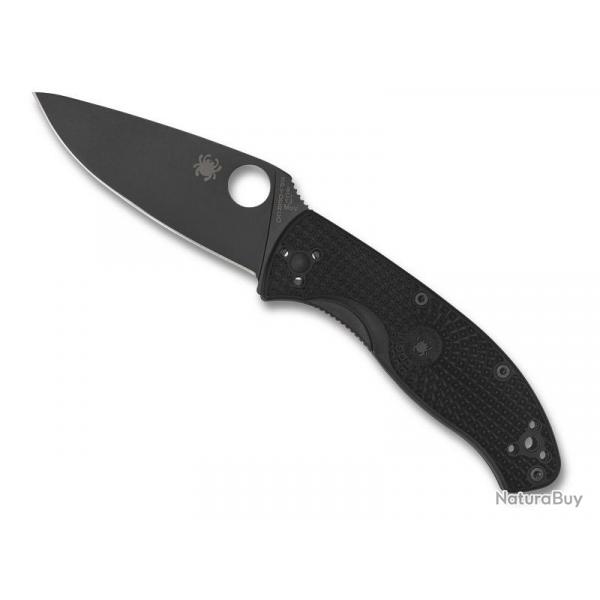 COUTEAU SPYDERCO TENACIOUS TOUT NOIR