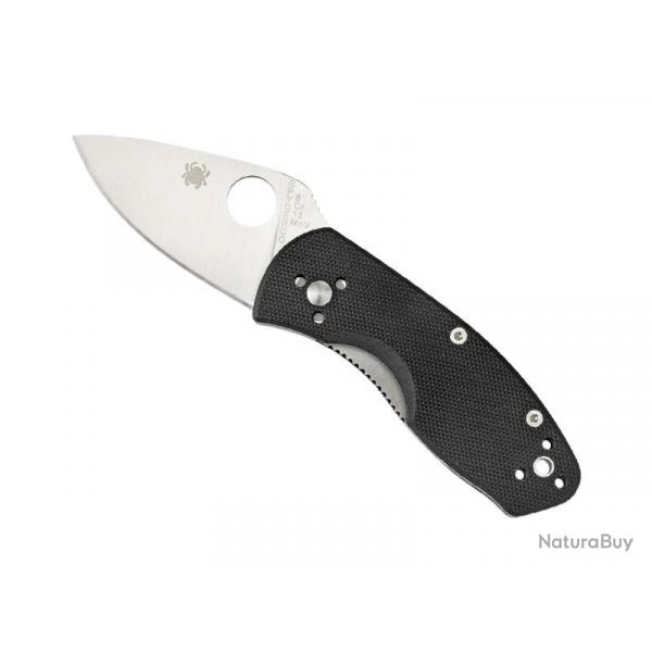 COUTEAU SPYDERCO AMBITIOUS G10 NOIR