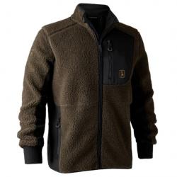 Veste DEERHUNTER NORTHWARD FIBER PILE chocolat