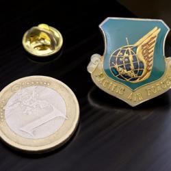 B pins insigne militaire Pacaf : Pacific Air Force - military us army pin badge
