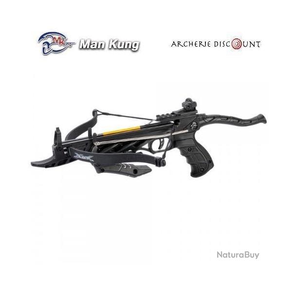 Pistolet Arbalte Classique ManKung Alligator 80 Lbs Noir