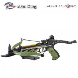 Pistolet Arbalète Classique ManKung Alligator 80 Lbs Vert