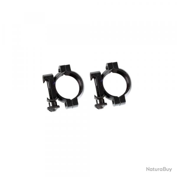 Anneaux de montage de lunette de vise Excalibur de type Weaver