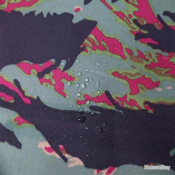 Tissu Camouflage Tiger Stripe Miami - TigerStripeMiami / 1M