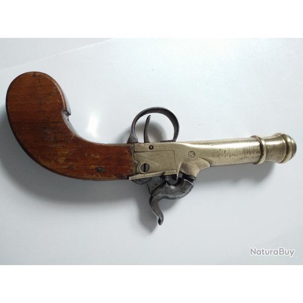 Pistolet de duel ELG Marine  coffre