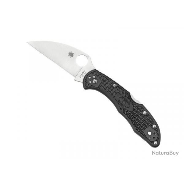 COUTEAU SPYDERCO DELICA 4 WHARNCLIFFE NOIR