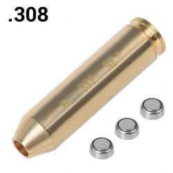 Cartouche laser de réglage calibre 308. Win