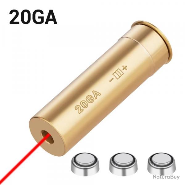 Cartouche laser de réglage calibre 20 GA