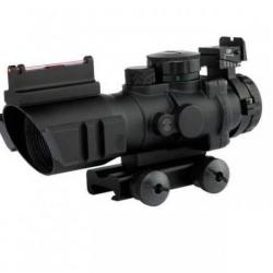 Red Dot 4x32 avec visée fibre optique supérieur pour rail picatinny