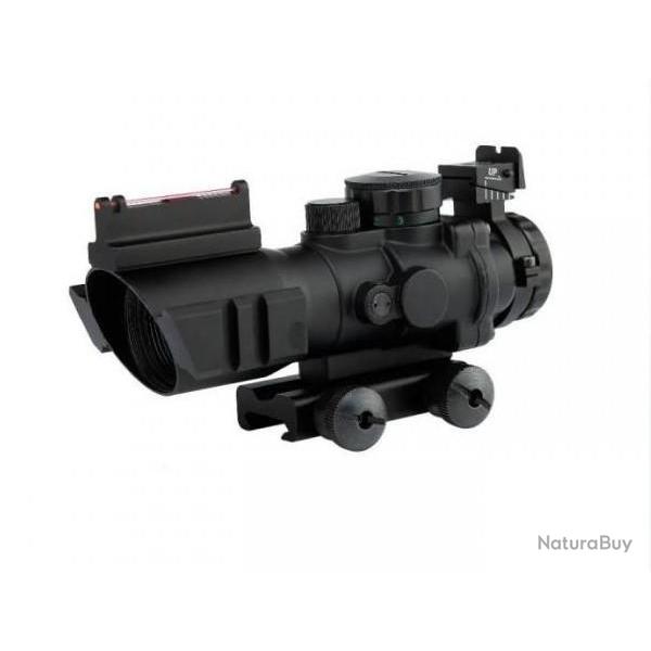 Red Dot 4x32 avec vise fibre optique suprieur pour rail picatinny