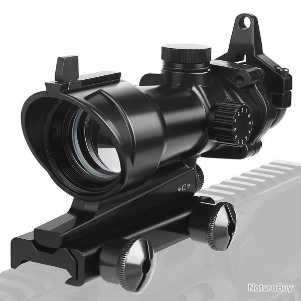 Viseur point rouge et vert Red Dot ACOG 1x32 pour rail picatinny