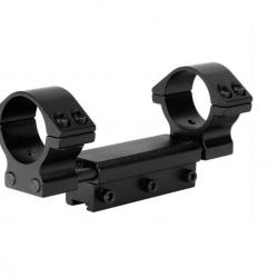 Monobloc de fixation Zero recoil à lunette 25,4 et 30 mm pour carabine à air comprimé avec rail 11 m