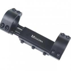 Monobloc de fixation Zero recoil à lunette 25,4 et 30 mm pour carabine avec rail picatinny