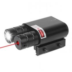 Lampe Laser Rouge et led 300 Lumens