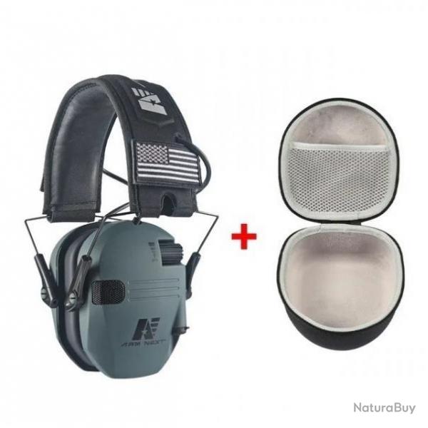 Casque de protection auditive lectronique coloris Grey