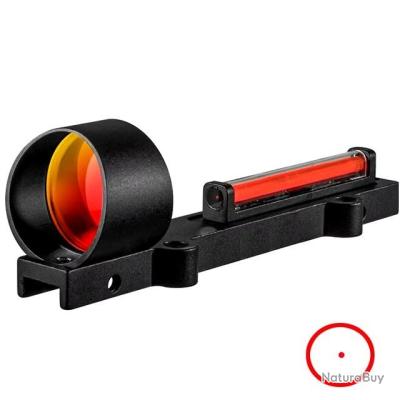 Point De Mire Rouge En Aluminium Et Fibre Optique | Diamètre 3mm, Longueur 5cm