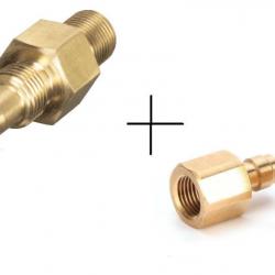 Adaptateur de remplissage Hammerli AP20 vers 1/8 BSP + adaptateur quick connect