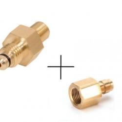 Adaptateur de remplissage Steyr LP vers 1/8 BSP + quick connect