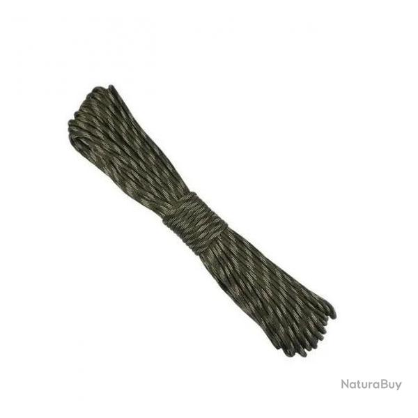 Paracorde coloris Camo 31 mtres 7 brins 4 mm de diamtre