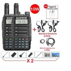 Talkie Walkie (X2) Baofeng UV16 pro max V2, longue portée, puissance 10 Watts