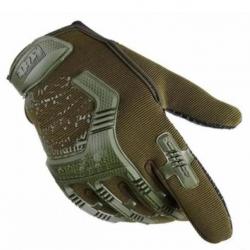 Gants tactiques antidérapants Kakis taille M