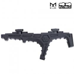 Handstop tactique Python pour attache M-lok et Keymod