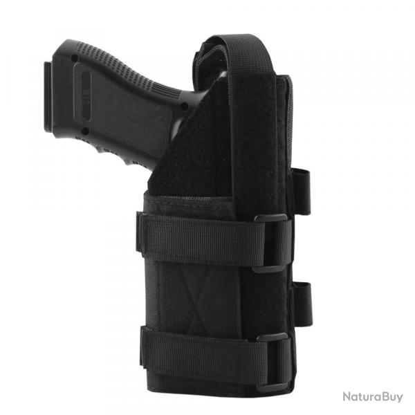 Holster de ceinture universel Noir en nylon et attache molle