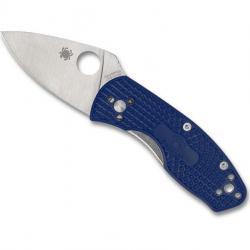 COUTEAU SPYDERCO AMBITIOUS BLEU