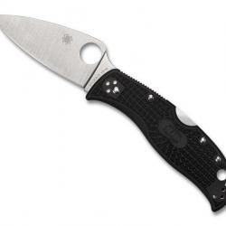 COUTEAU SPYDERCO LEAFJUMPER NOIR