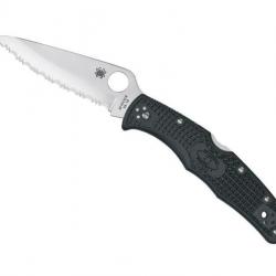 COUTEAU SPYDERCO ENDURA 4 NOIR A DENTS