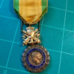MÉDAILLE MILITAIRE, 3ème REPUBLIQUE FRANCE