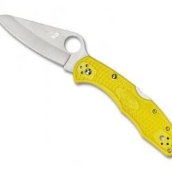 COUTEAU SPYDERCO SALT 2 JAUNE