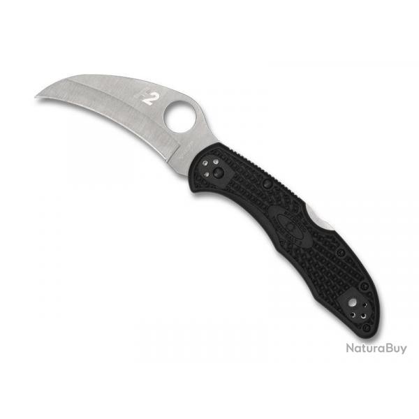 COUTEAU SPYDERCO TASMAN SALT 2 NOIR