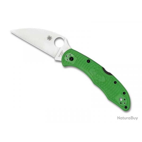 COUTEAU SPYDERCO SALT 2 WHARNCLIFFE VERT