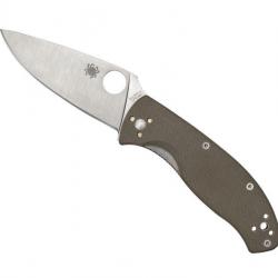 COUTEAU SPYDERCO TENACIOUS G10 MARRON