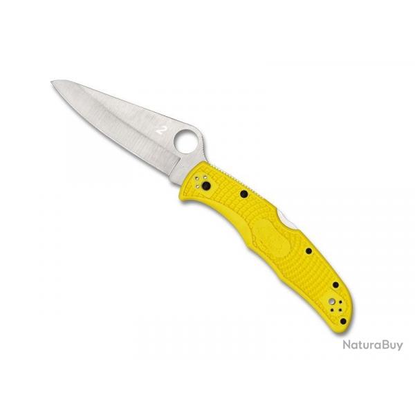 COUTEAU SPYDERCO PACIFIC SALT 2 JAUNE