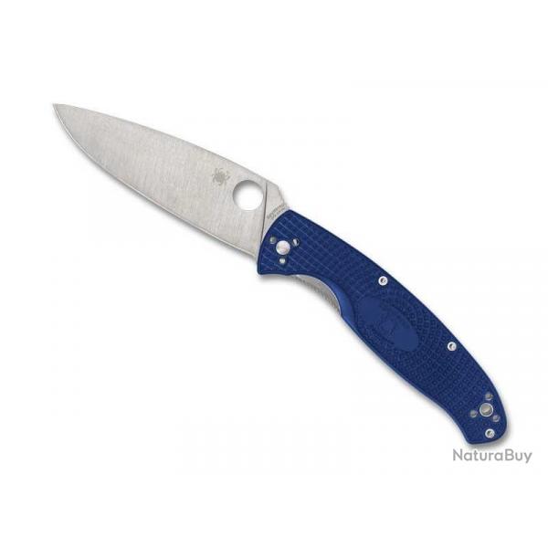 COUTEAU SPYDERCO RESILIENCE BLEU