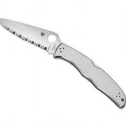 COUTEAU SPYDERCO ENDURA 4 INOX A DENTS