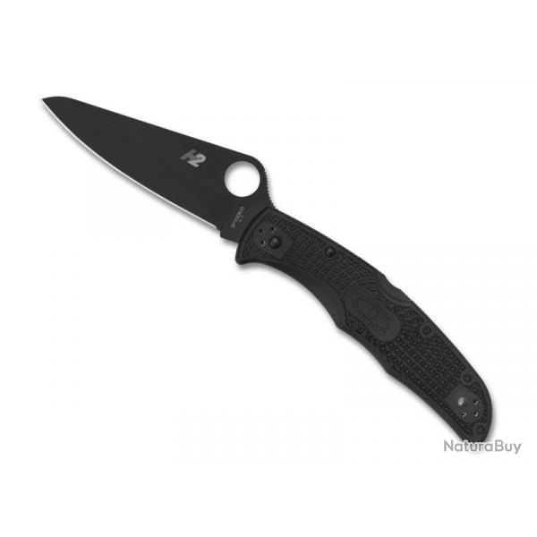 COUTEAU SPYDERCO PACIFIC SALT 2 TOUT NOIR