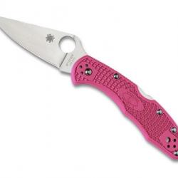 COUTEAU SPYDERCO DELICA 4 ROSE