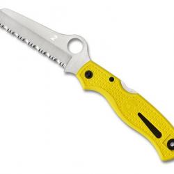 COUTEAU SPYDERCO ATLANTIC SALT JAUNE