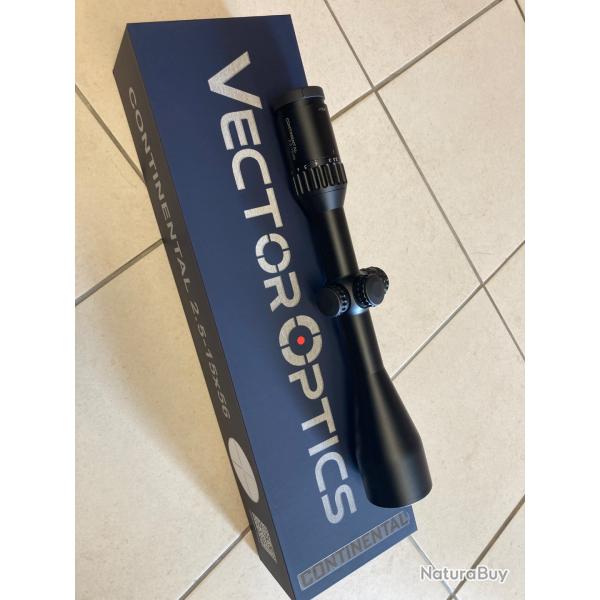 Vends lunette afft /approche VECTOR OPTICS 2,5-15x56 rticule lumineux